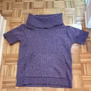 Sem Per LEI Cashmere Blend Turtleneck Sweater Tunic Size 38